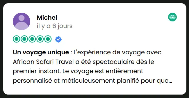 Avis de nos voyageurs 2