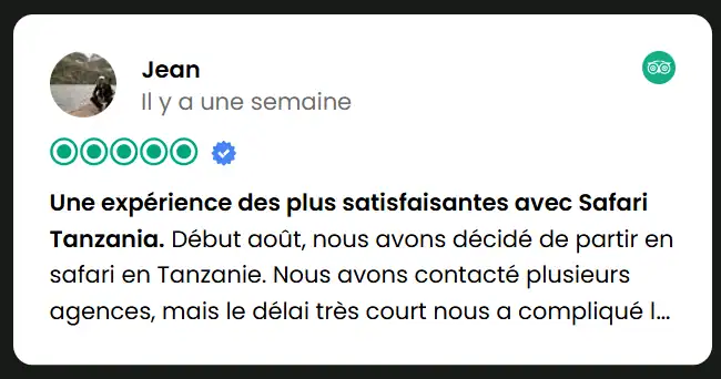 Avis de nos voyageurs 3